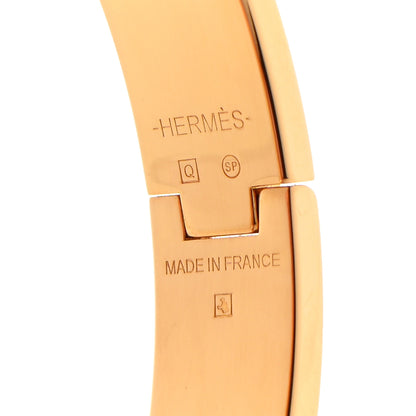 Hermes Enamel Narrow Clic Clac H Bracelet PM Black 4 of 6