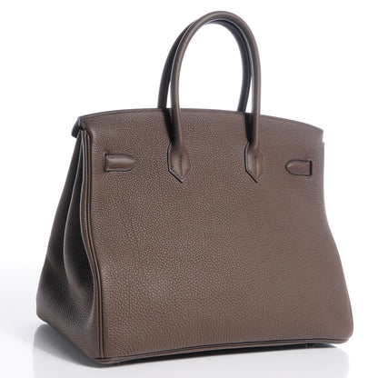 Hermes Togo Birkin 35 Taupe 3 of 10