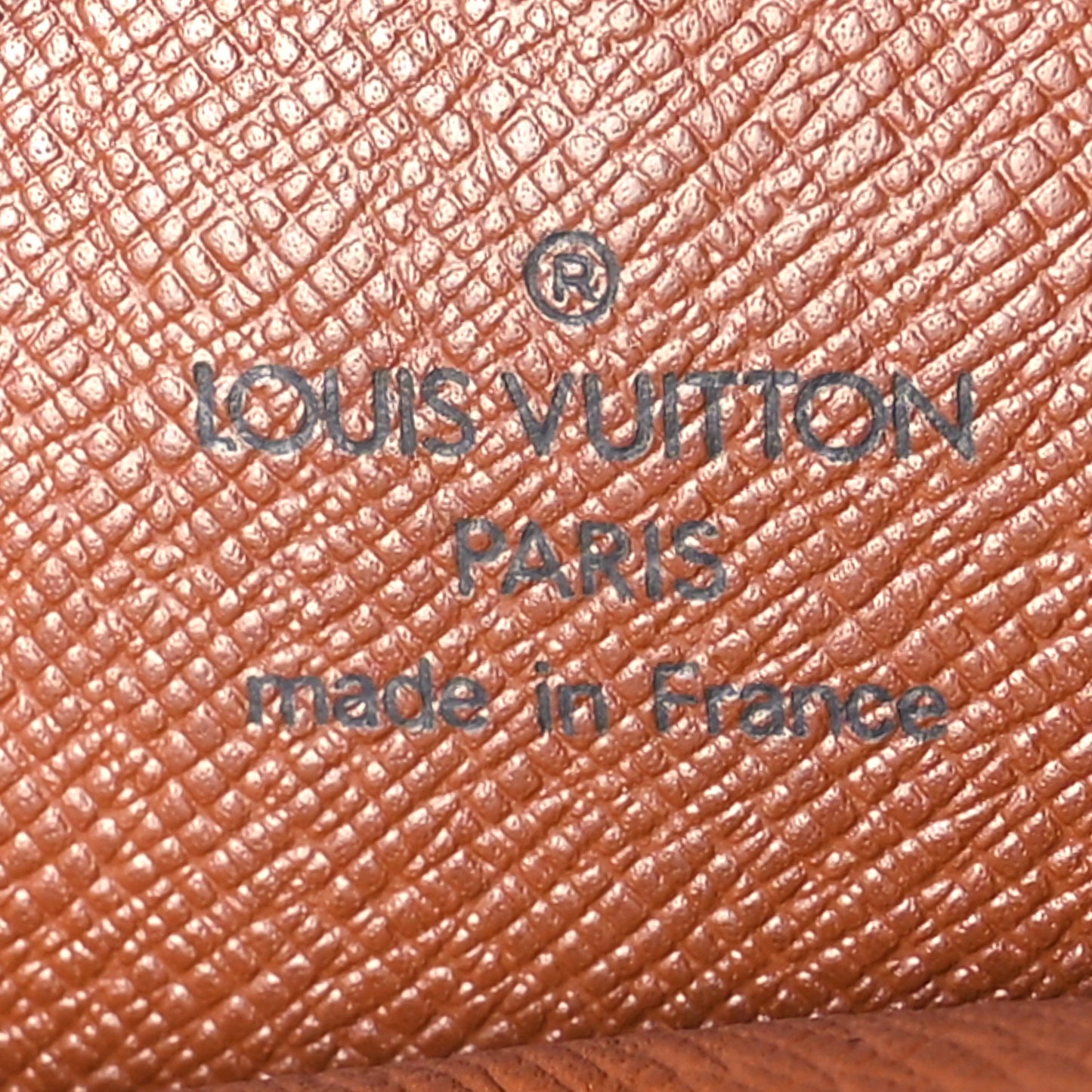 Monogram Round Coin Purse