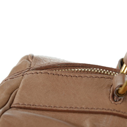 Saint Laurent Calfskin Large Vanity Bowler Camel 5 of 15