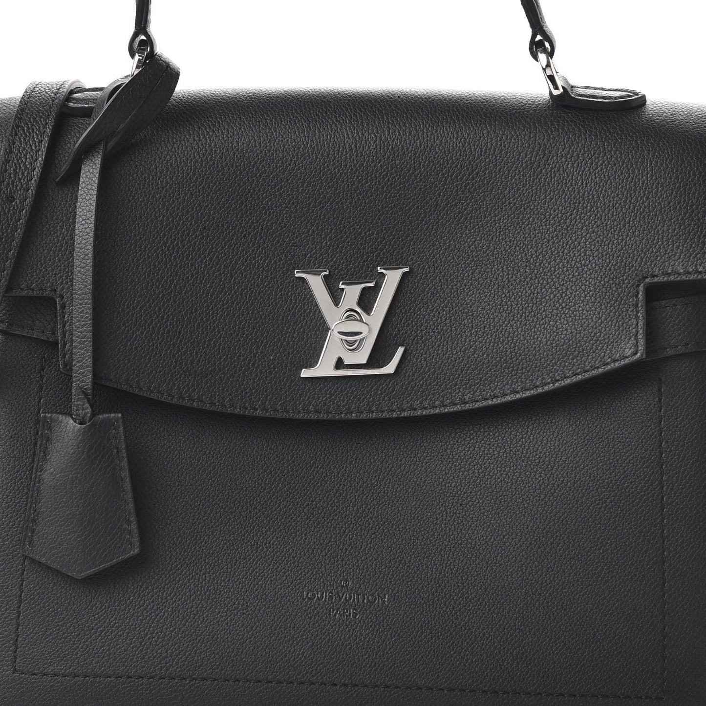 Soft Calfskin Lockme Ever Black