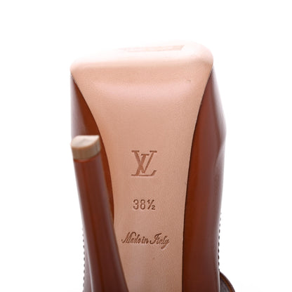 Louis Vuitton Calfskin Ritual Fetish Platform Pumps 38.5 Brown 6 of 15