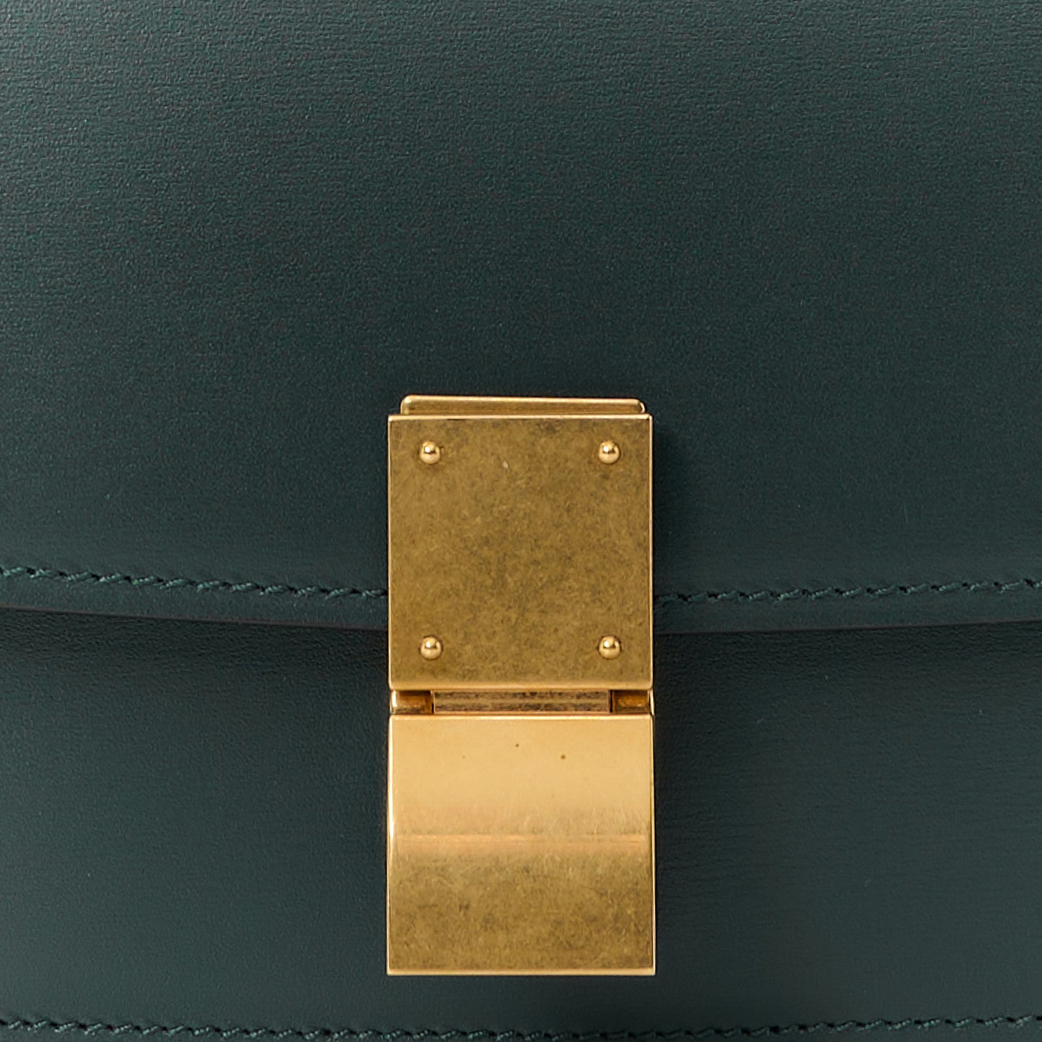 Celine Box Calfskin Small Classic Box Flap Bag Amazone 9 of 12