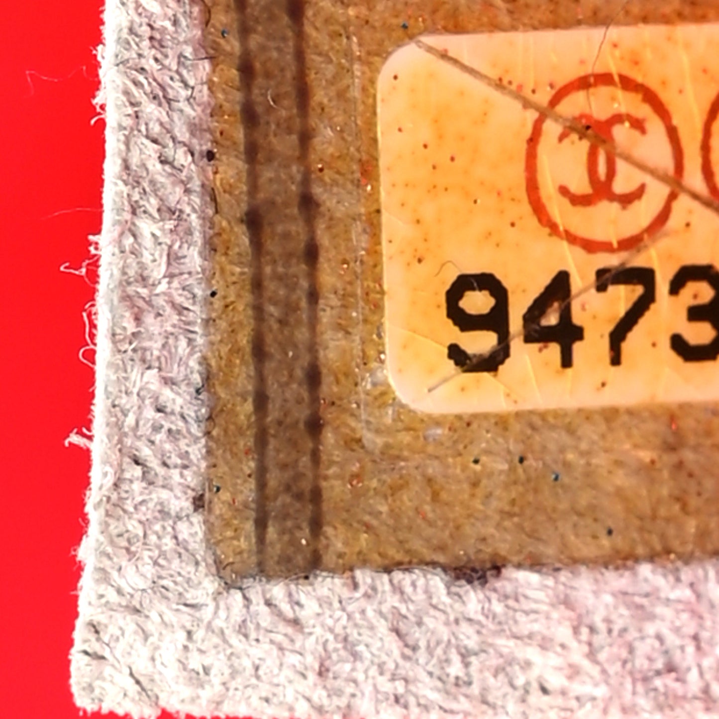 Tweed Quilted Cambon Tote Grey