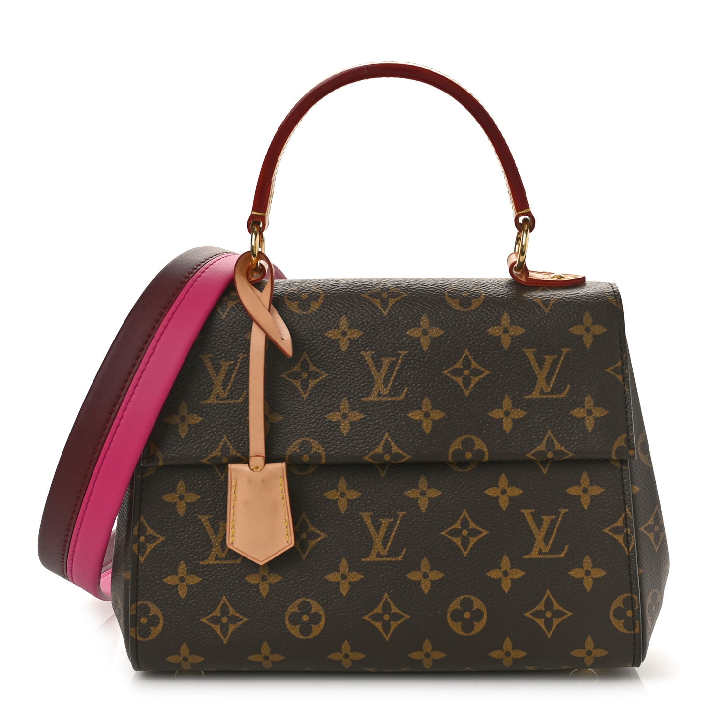 Monogram Cluny BB Bordeaux Fuchsia