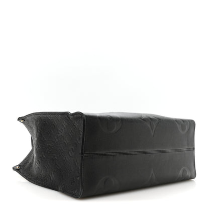 Louis Vuitton Empreinte Monogram Giant Onthego GM Black 4 of 11