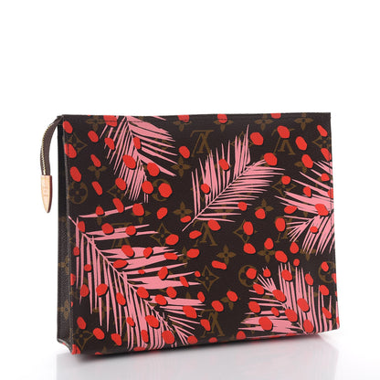Louis Vuitton Monogram Jungle Dots Toiletry Pouch 26 Sugar Pink Poppy 3 of 7
