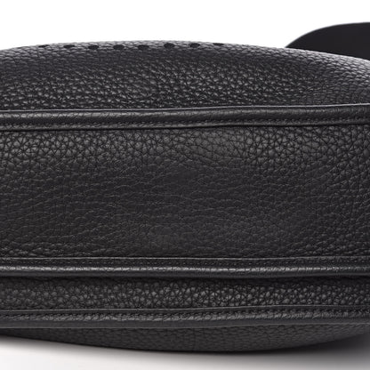 Hermes Taurillon Clemence Evelyne III PM Black 10 of 15