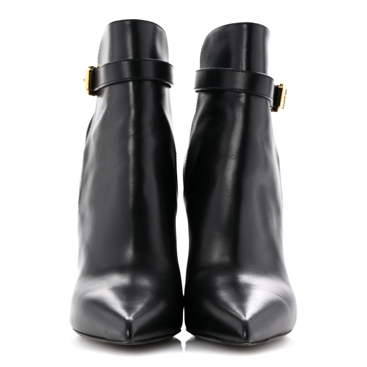 Louis Vuitton Calfskin Monogram Matchmake Low Boots 38 Black 3 of 11