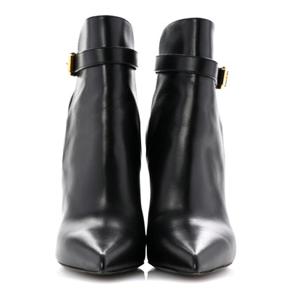 Louis Vuitton Calfskin Monogram Matchmake Low Boots 38 Black 3 of 11