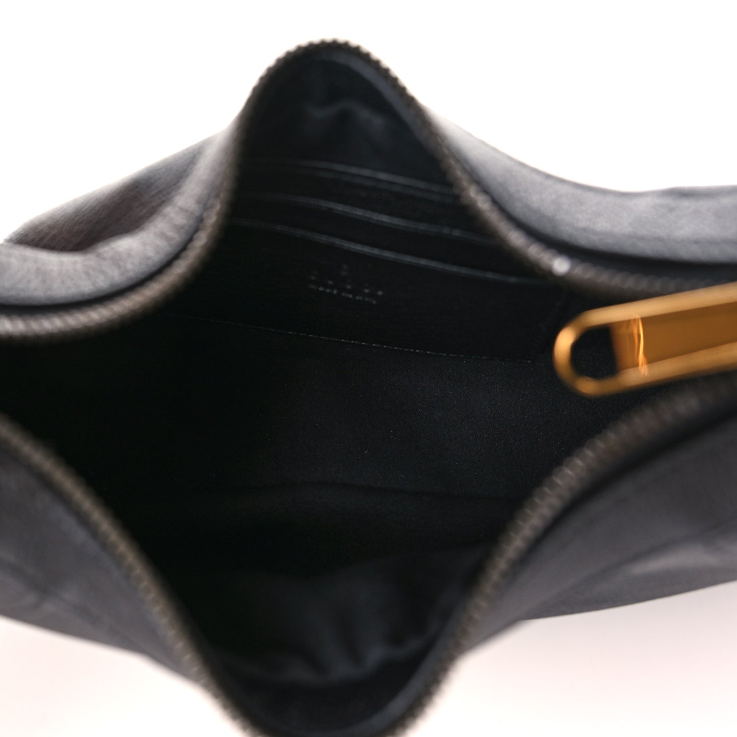 Goatskin Small Aphrodite Shoulder Bag Black