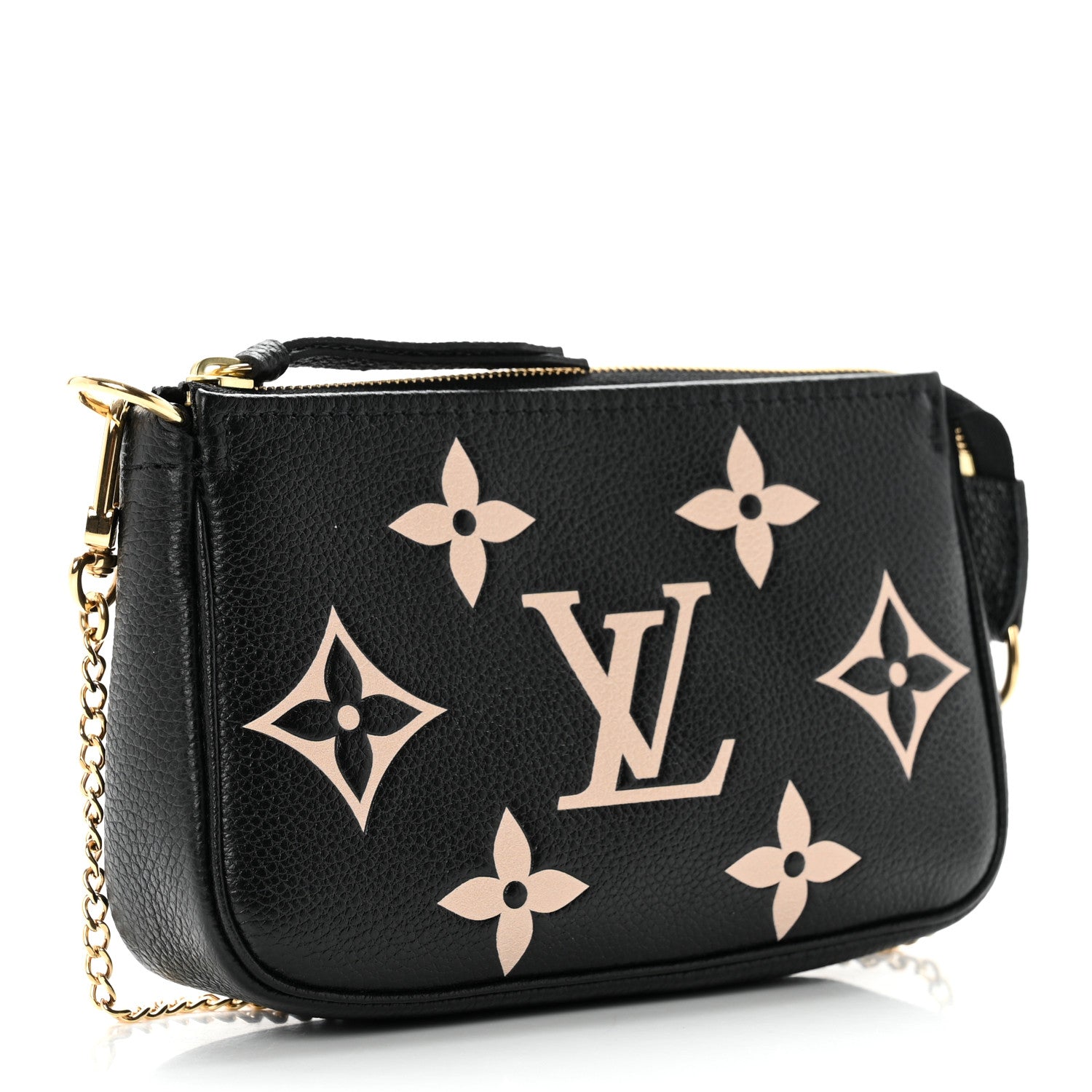 Louis Vuitton Empreinte Monogram Giant Mini Pochette Accessories Black 2 of 5
