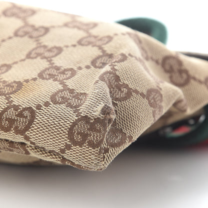Gucci Monogram Web Belt Bag Dark Brown 8 of 10