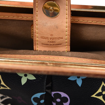 Louis Vuitton Monogram Multicolor Judy MM Black 6 of 17