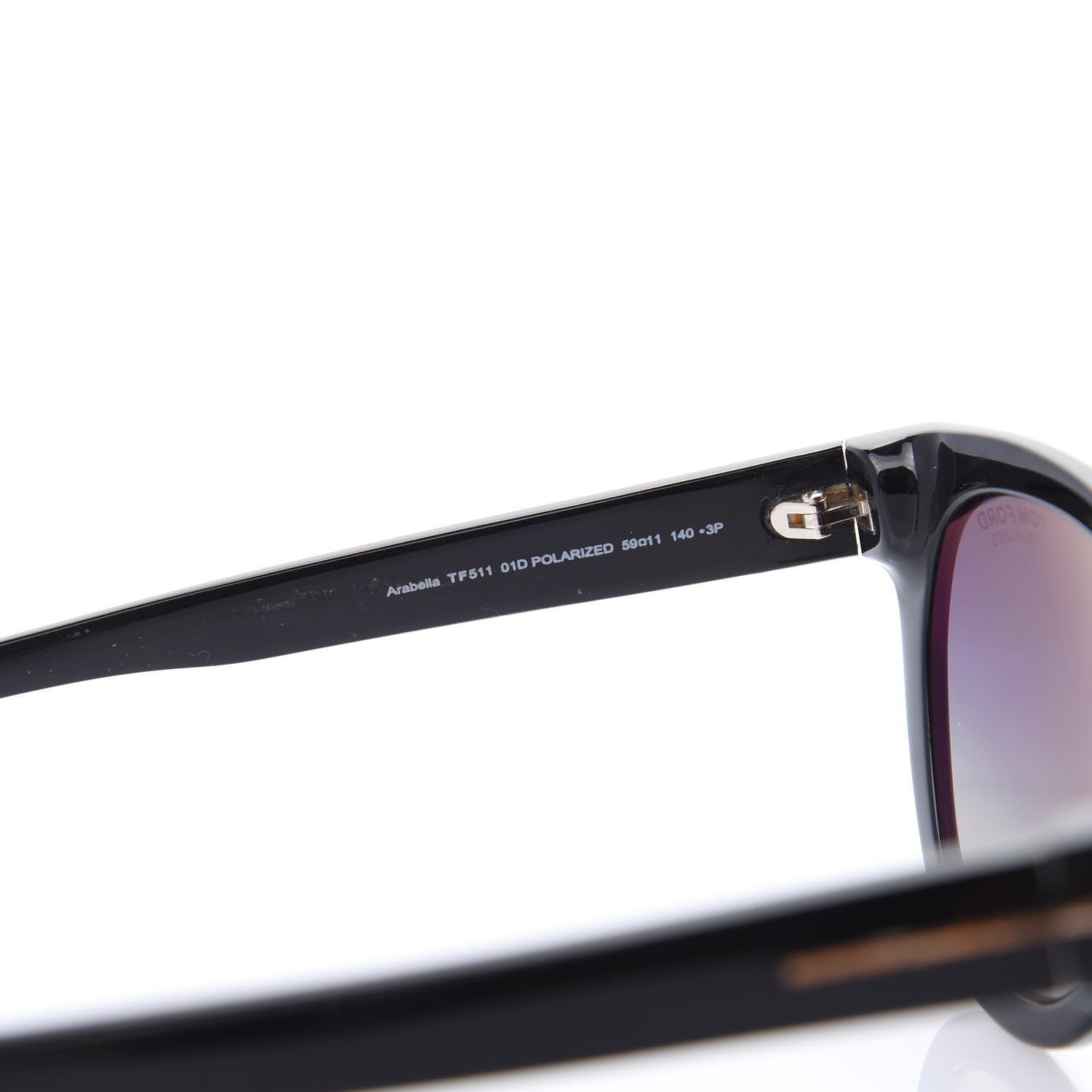 Tom Ford Polarized Arabella TF511 Sunglasses Black 5 of 8