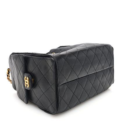 Chanel Caviar Quilted Small Chanel 25 Handbag Black 4 of 10