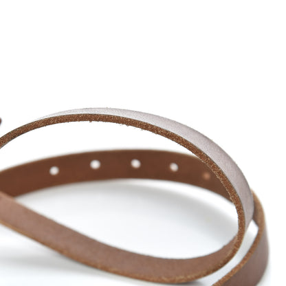 Gucci Faded Calfskin Double G 20mm Belt 80 32 Cuir 9 of 9