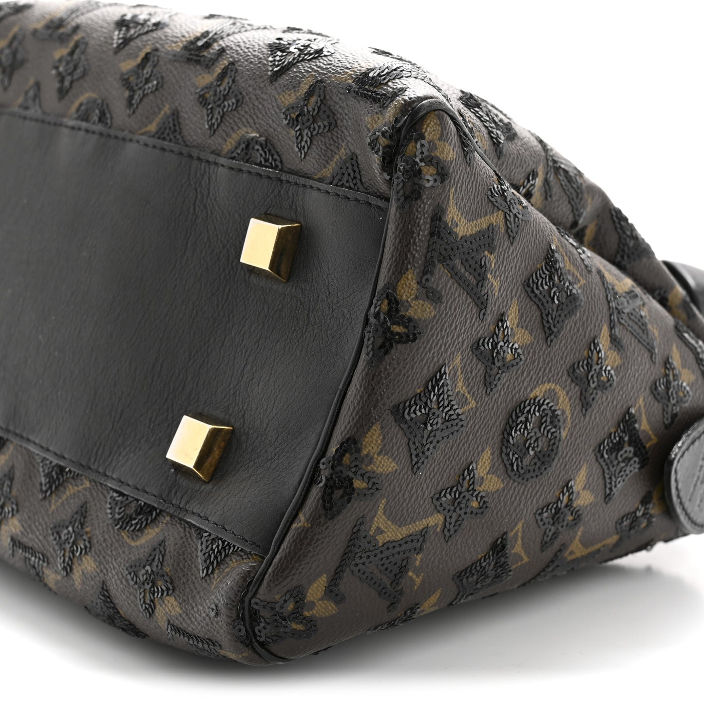 Monogram Sequins Eclipse Speedy 28 Black