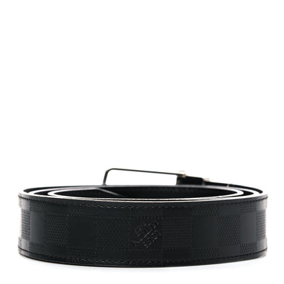 Louis Vuitton Damier Infini Calfskin 35mm Belt 100 40 Black 2 of 5