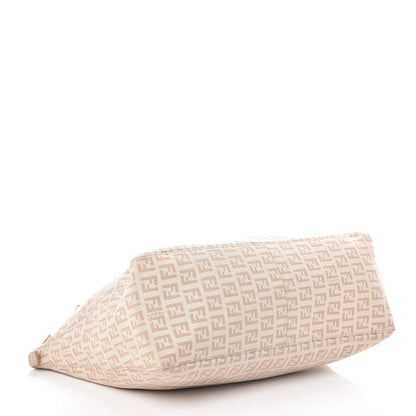Fendi Zucchino Vitello Roll Tote Beige Tortora 5 of 11