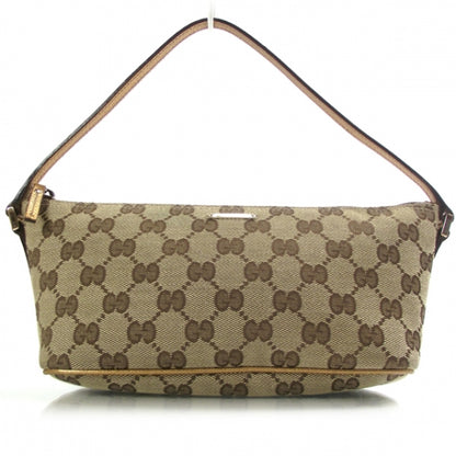 Gucci Monogram Pochette Gold 1 of 9
