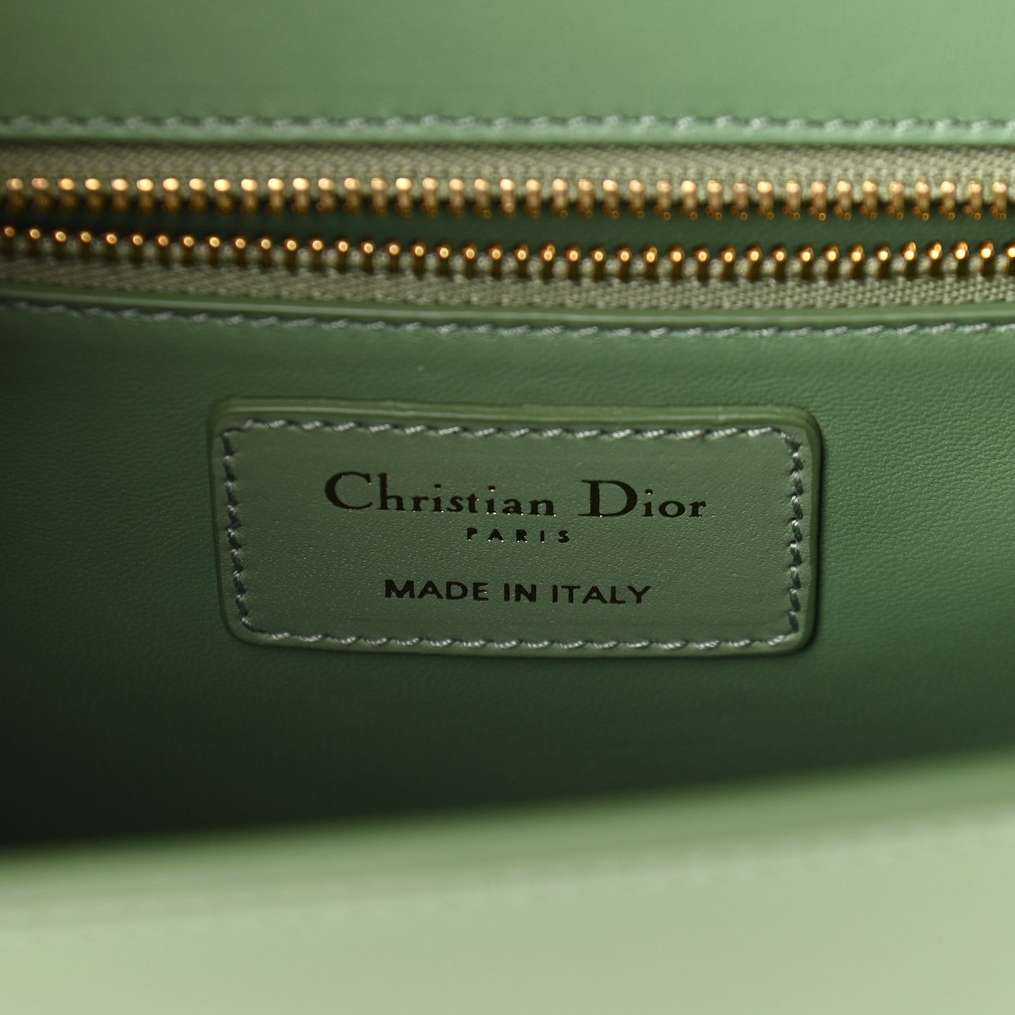 Smooth Calfskin 30 Montaigne Flap Bag Mint Green