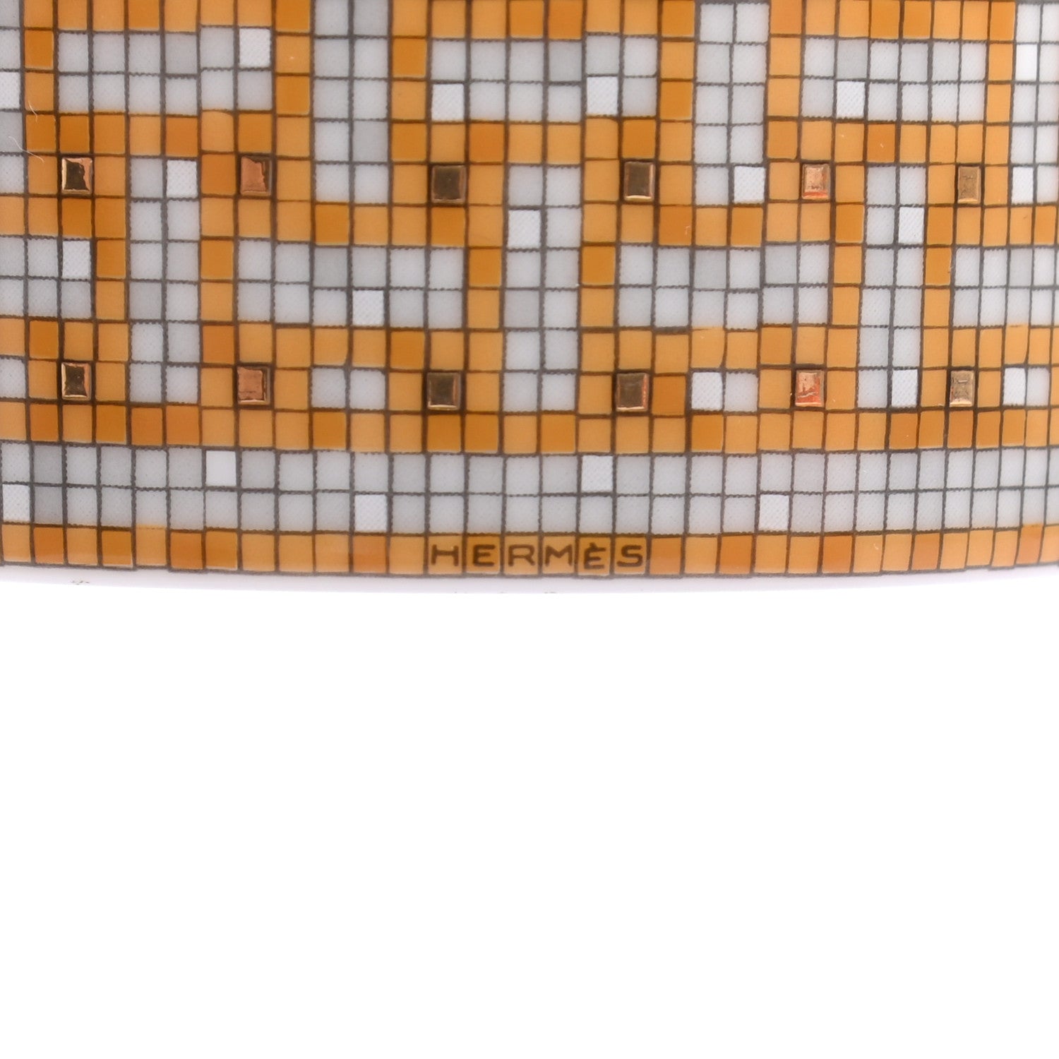 Hermes Porcelain Mosaique au 24 Mug Gold 6 of 7