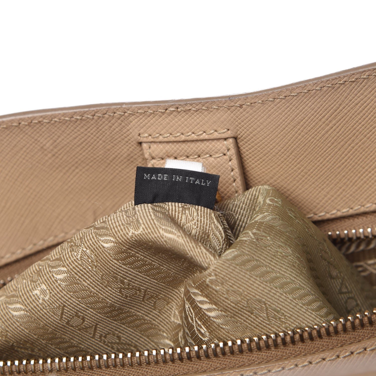 Prada Saffiano Lux Large Tote Cammeo 7 of 19