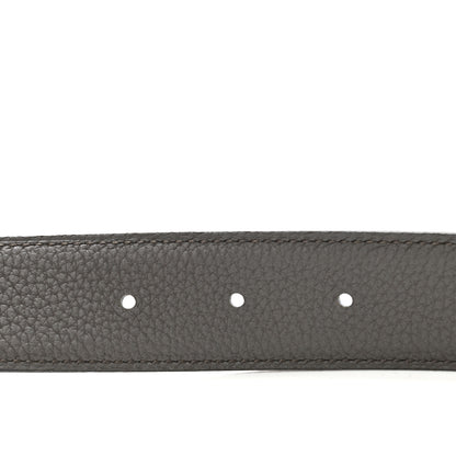 Hermes Swift Togo 32mm Belt Strap 85 Black Etain 4 of 7