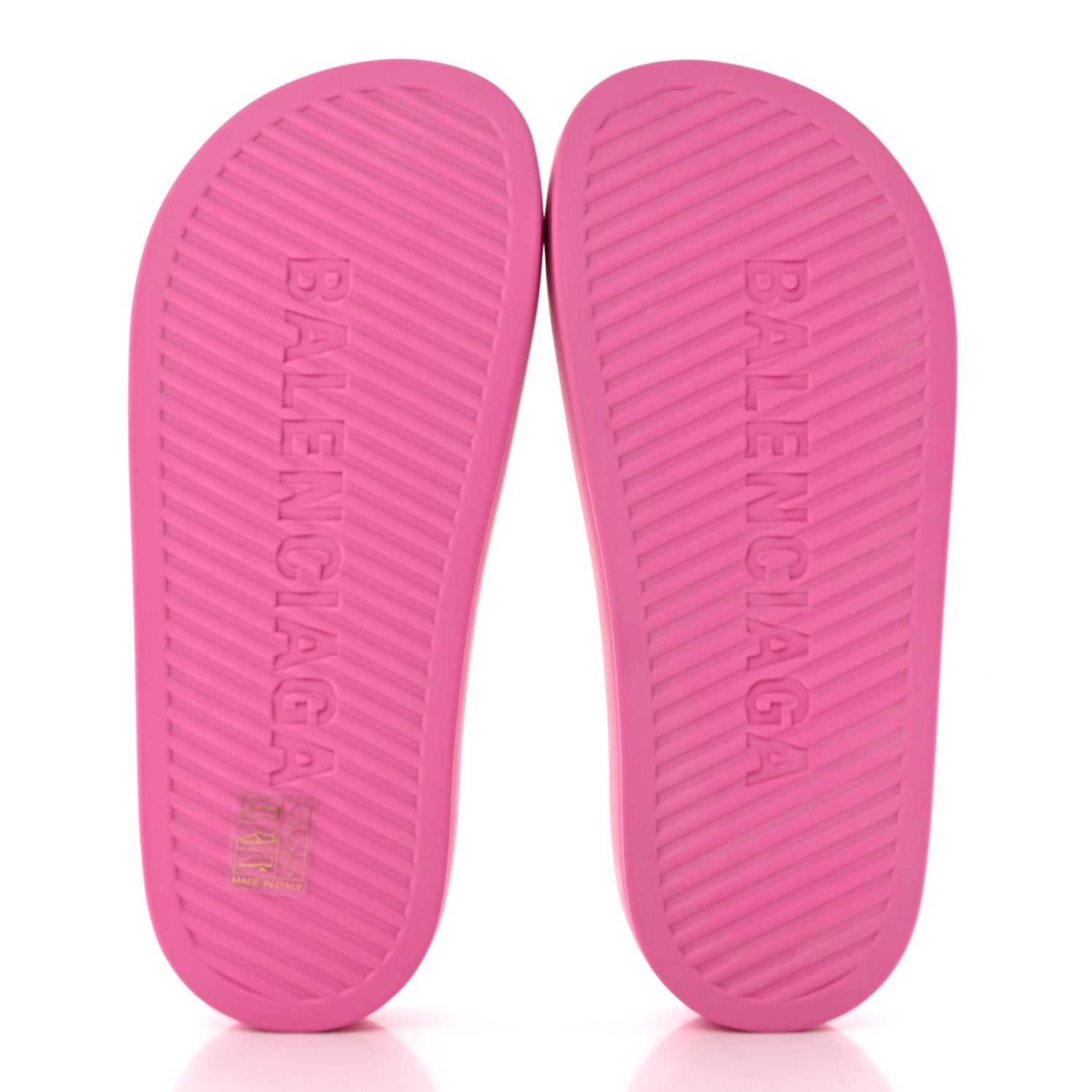 Balenciaga Rubber Chunky Platform Slide Sandals 36 Pink 5 of 7