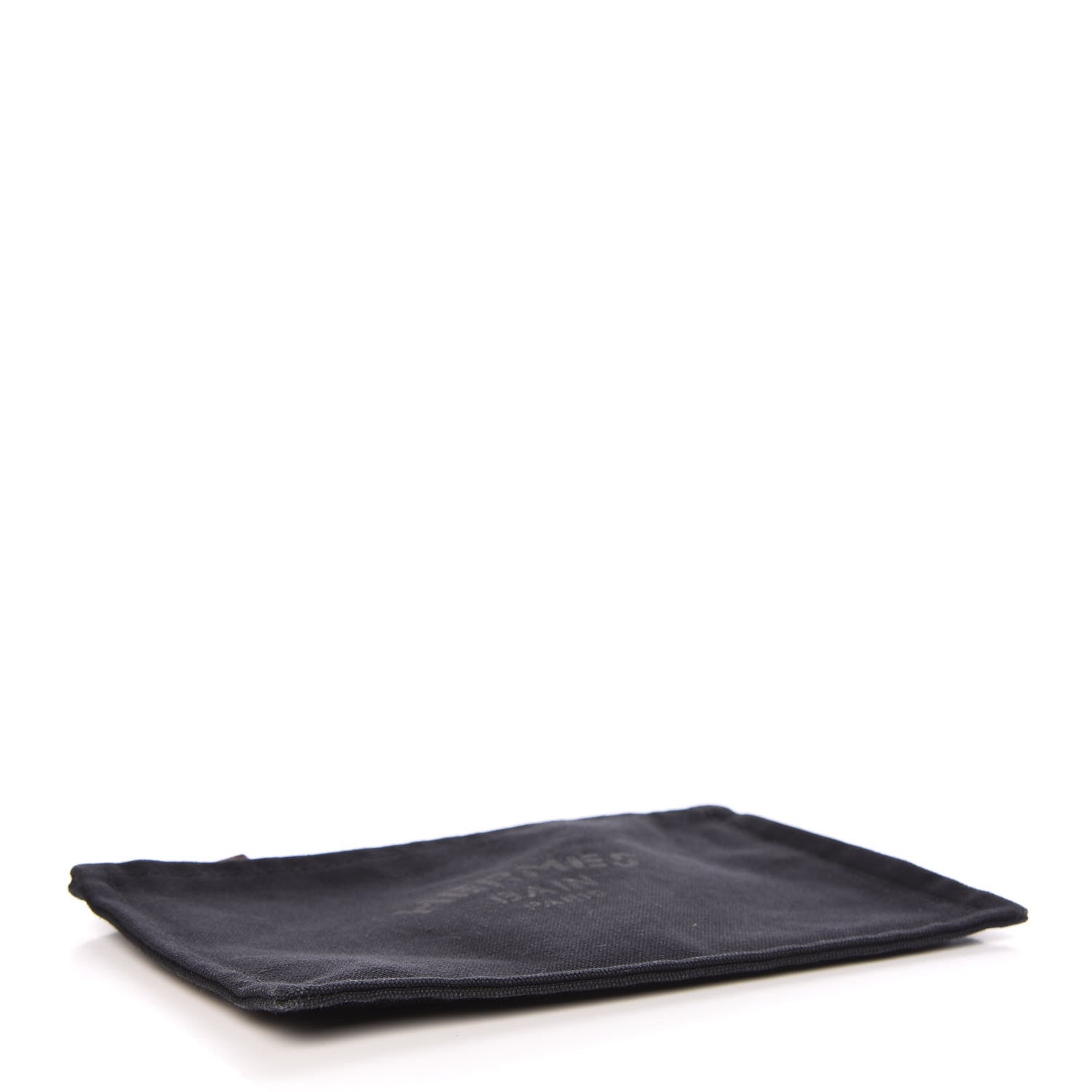Hermes Toile Flat Yachting Pouch Black 4 of 9