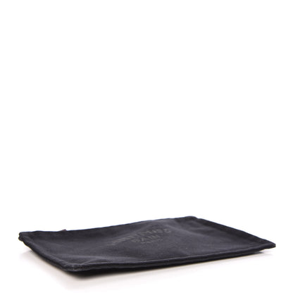 Hermes Toile Flat Yachting Pouch Black 4 of 9