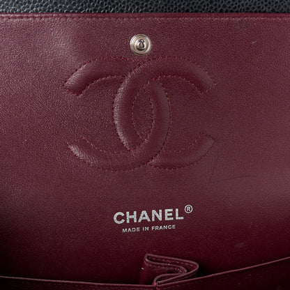 Chanel Caviar Quilted Medium Double Flap Black 6 of 12