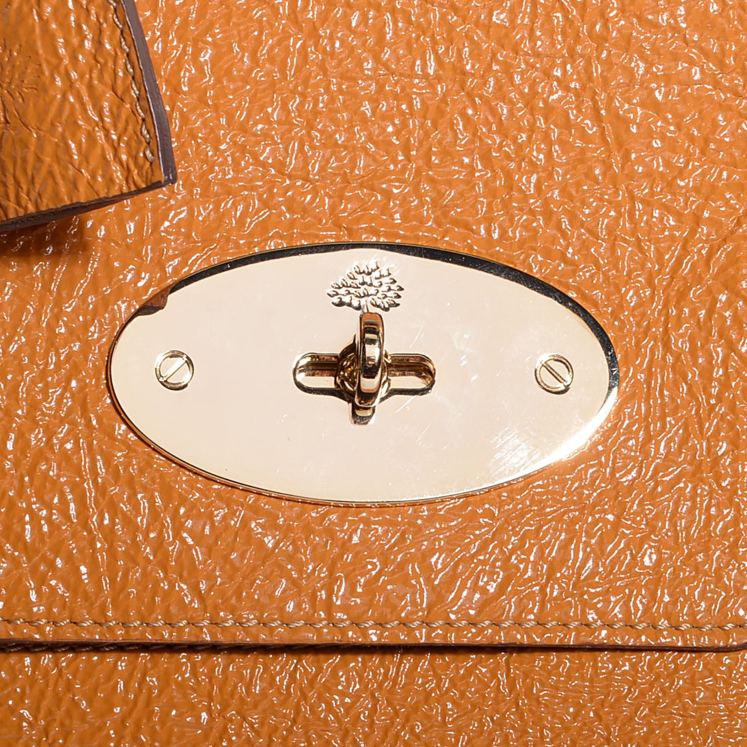 Mulberry Grainy Patent Bayswater Sycamore 10 of 11