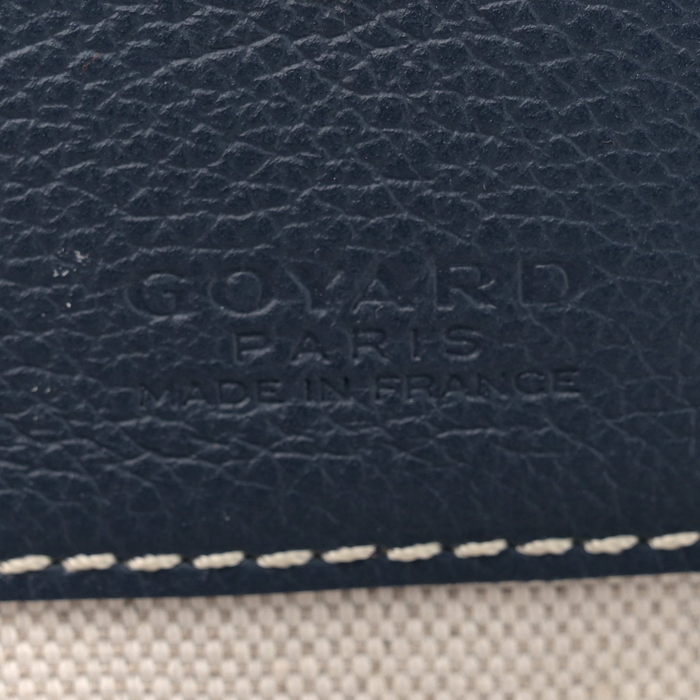 Goyardine Saint Louis PM Navy
