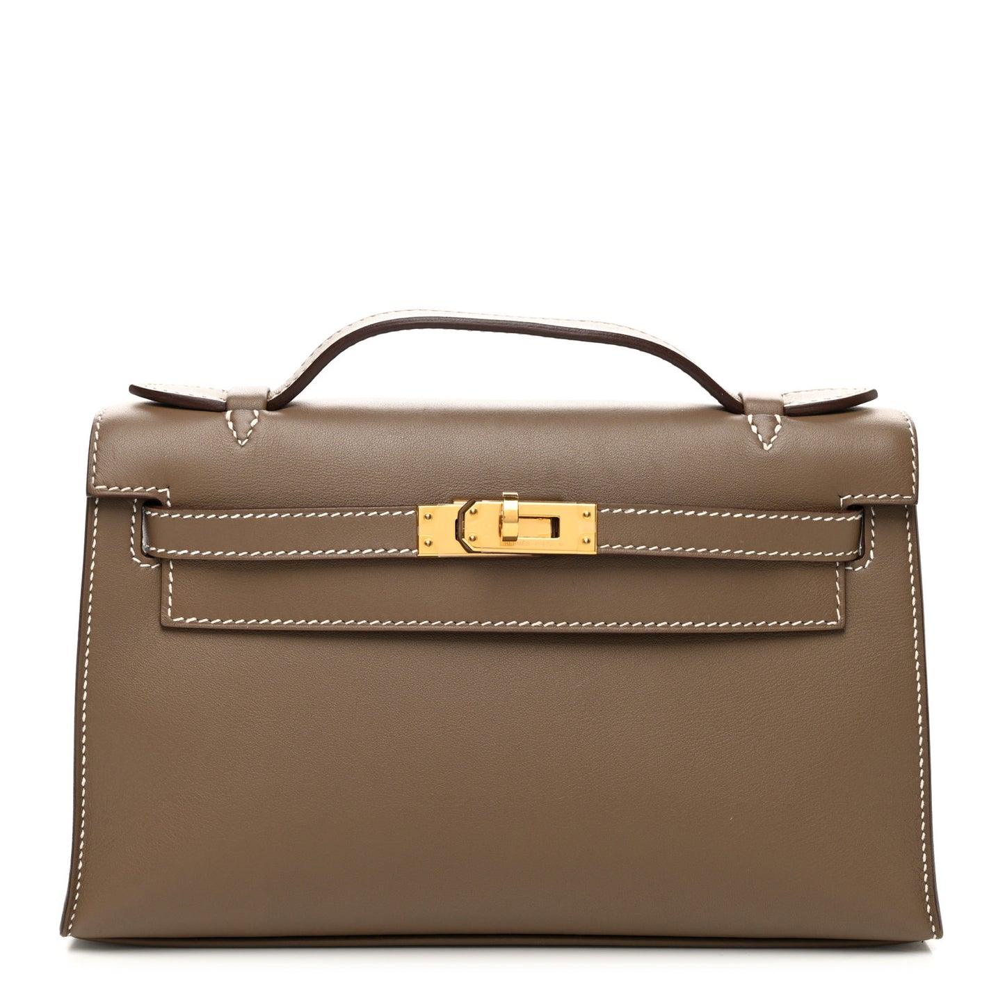 Swift Kelly Pochette Clutch Etoupe
