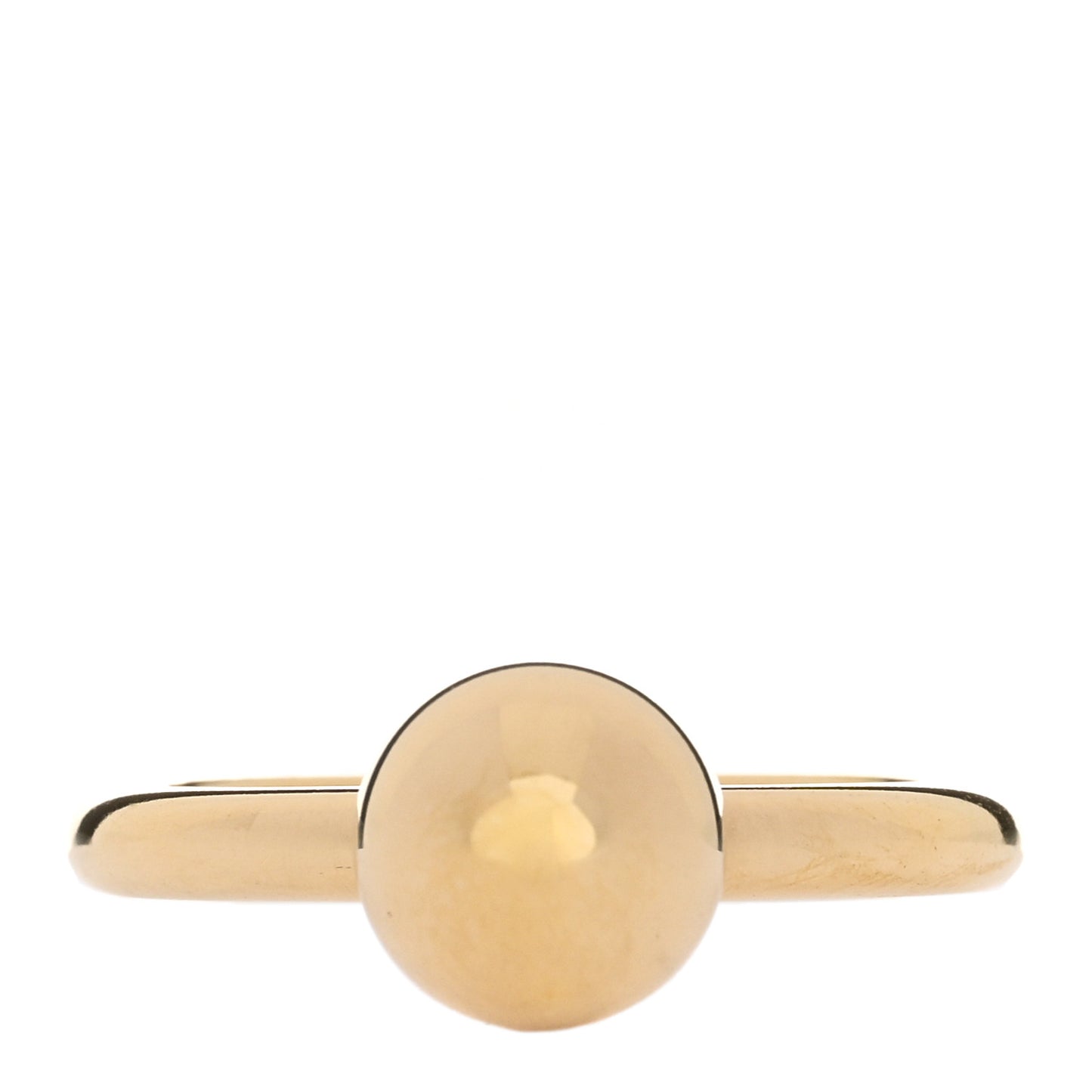 18K Yellow Gold 8mm HardWear Ball Ring 52 6
