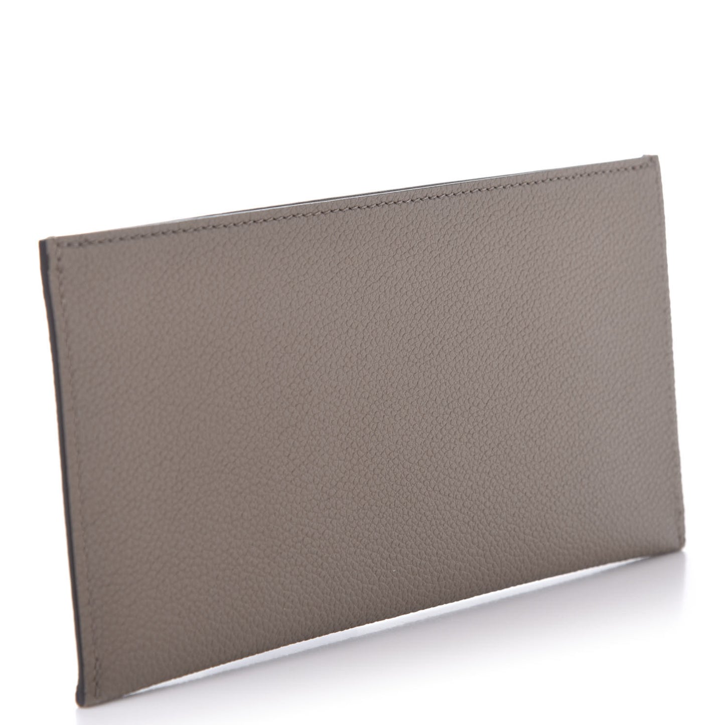 Calfskin Felicie Chain Wallet Card Holder Insert Tourterelle