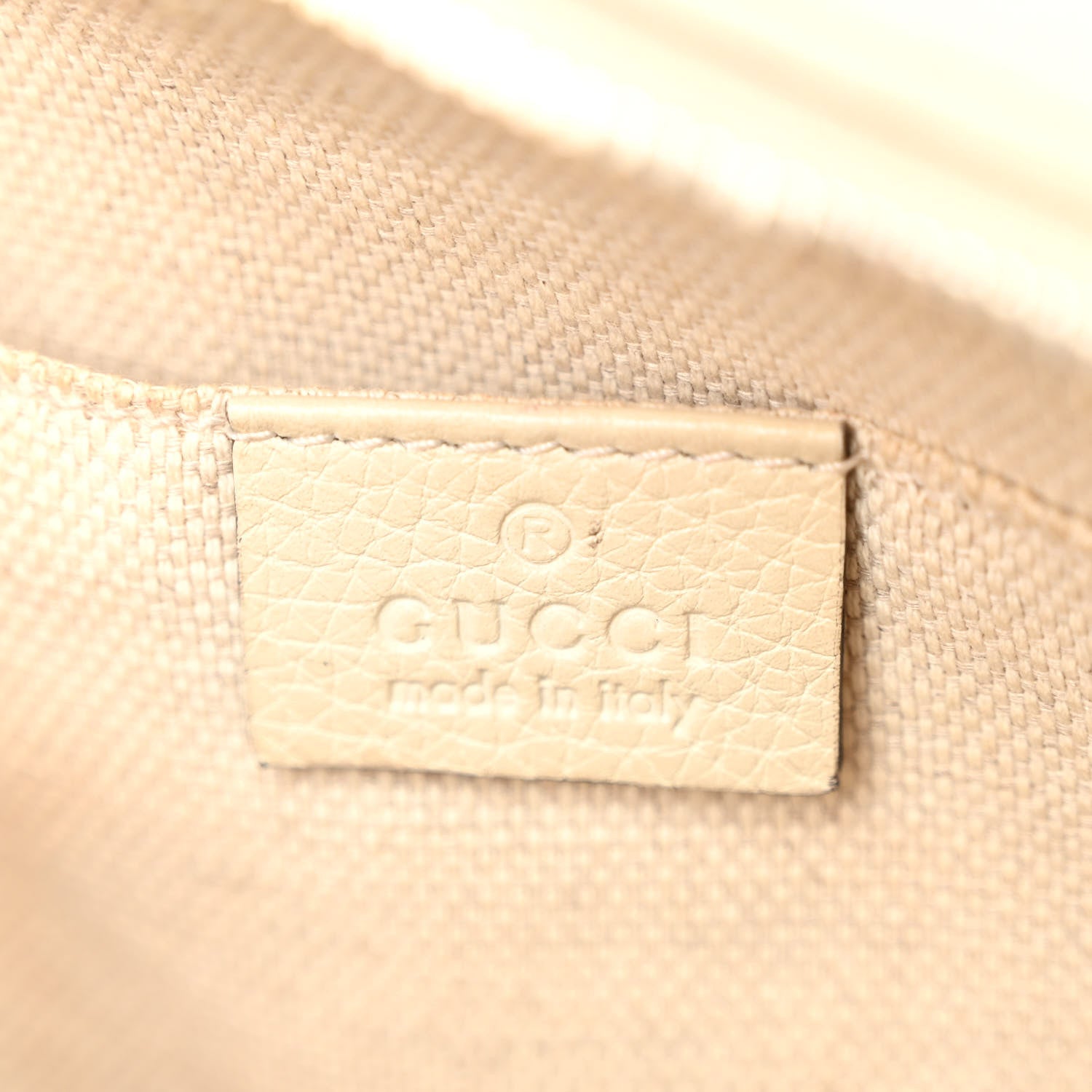 Gucci Pebbled Calfskin Small Soho Disco Bag Off White 6 of 11