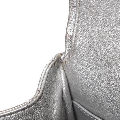 Chanel Metallic Aged Calfskin Quilted 2.55 Reissue 227 Flap Silver 21 of 22