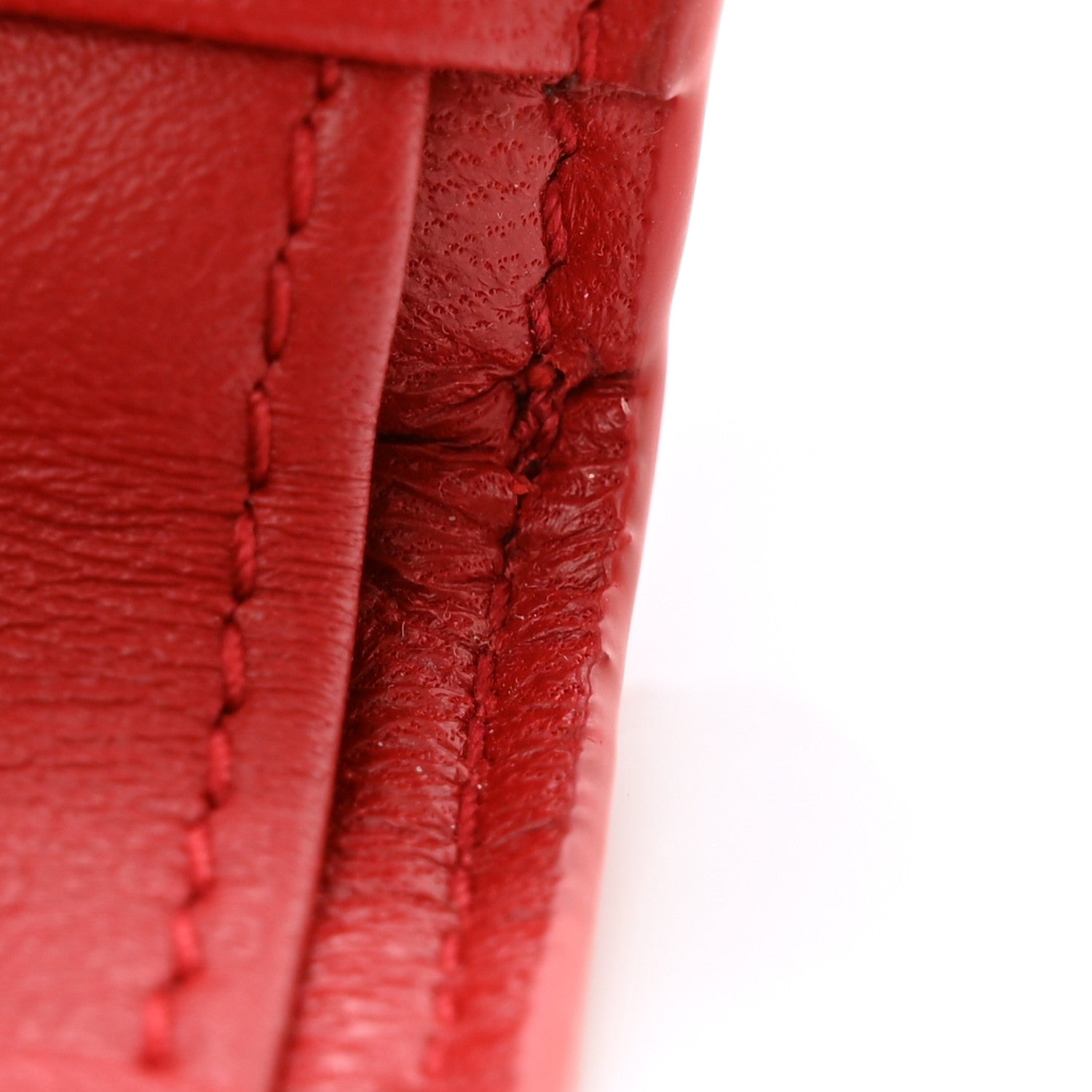 Bottega Veneta Nappa Intrecciato French Flap Wallet Red 7 of 8