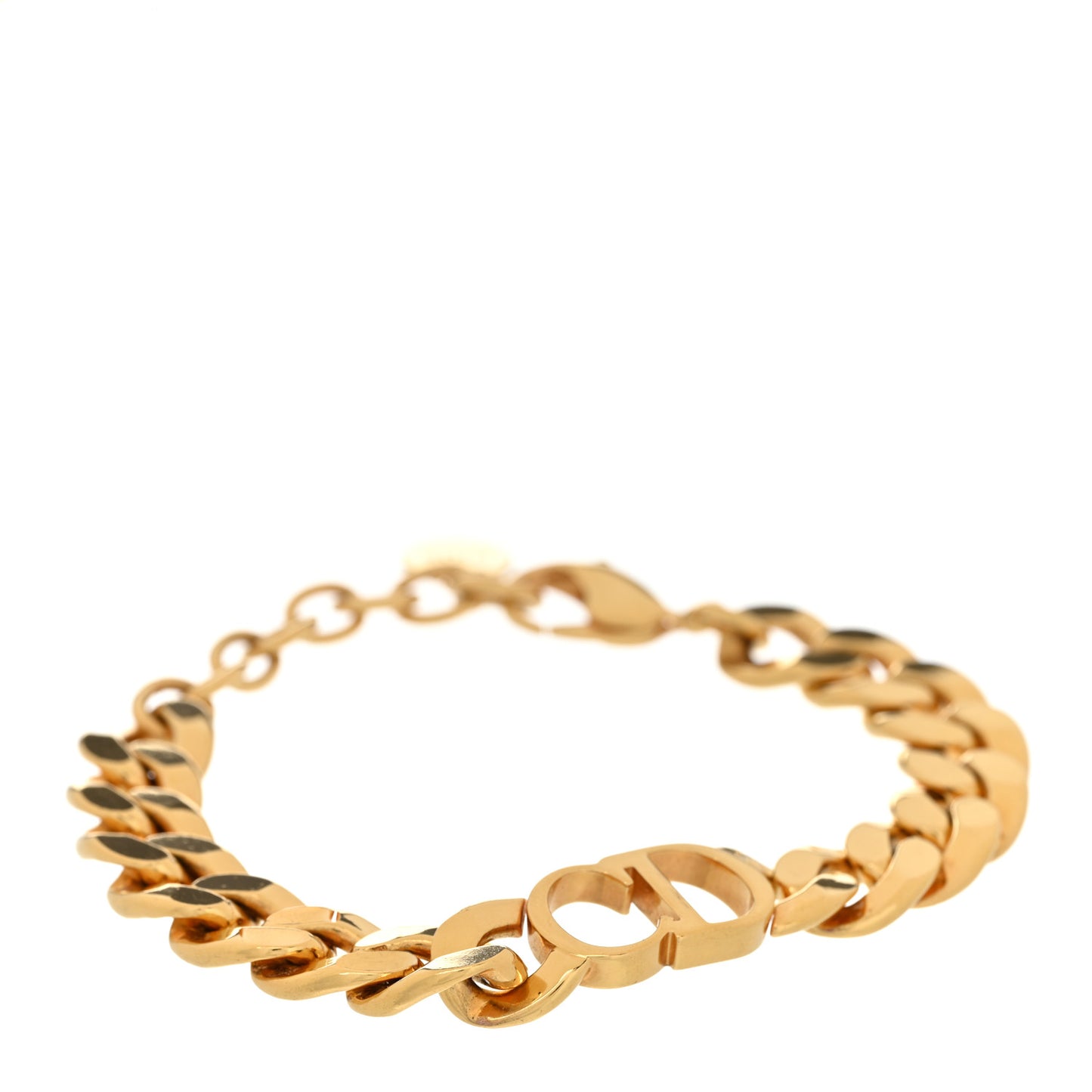 Metal Danseuse Etoile Chain Bracelet Gold