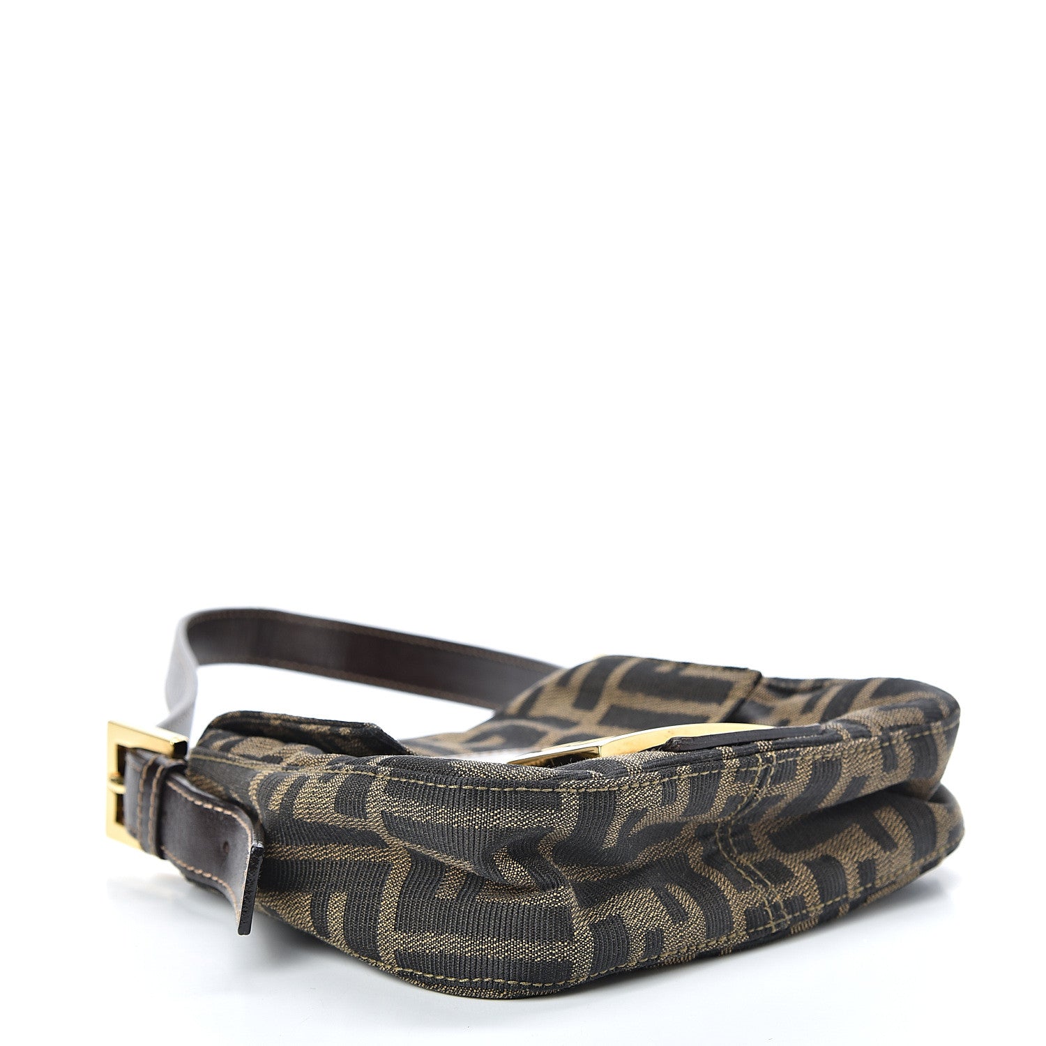Fendi Zucca Mini Shoulder Bag Tobacco 4 of 9