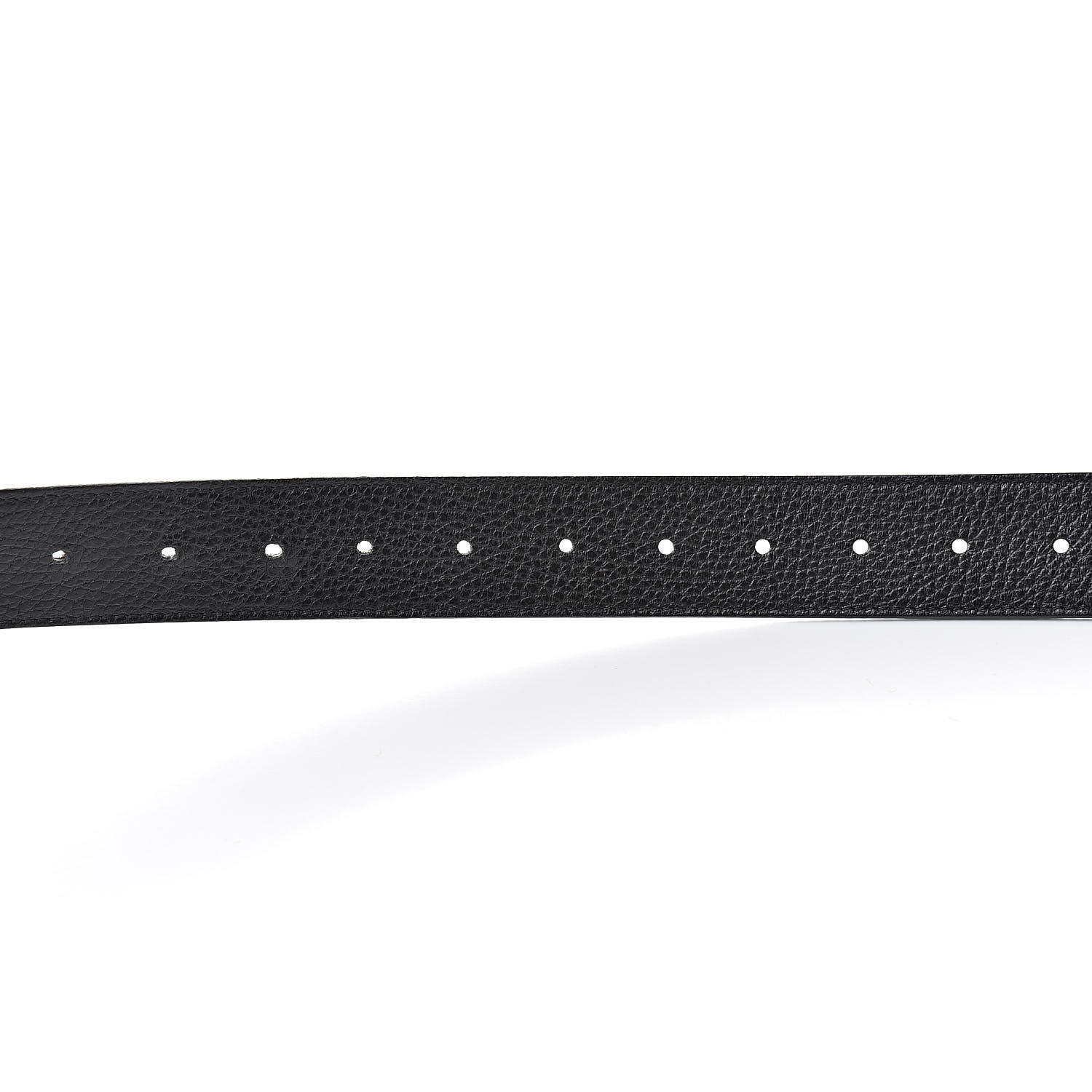 Gucci Dollar Calfskin Double G Reversible 37mm Belt 100 40 Black New Acero 5 of 6