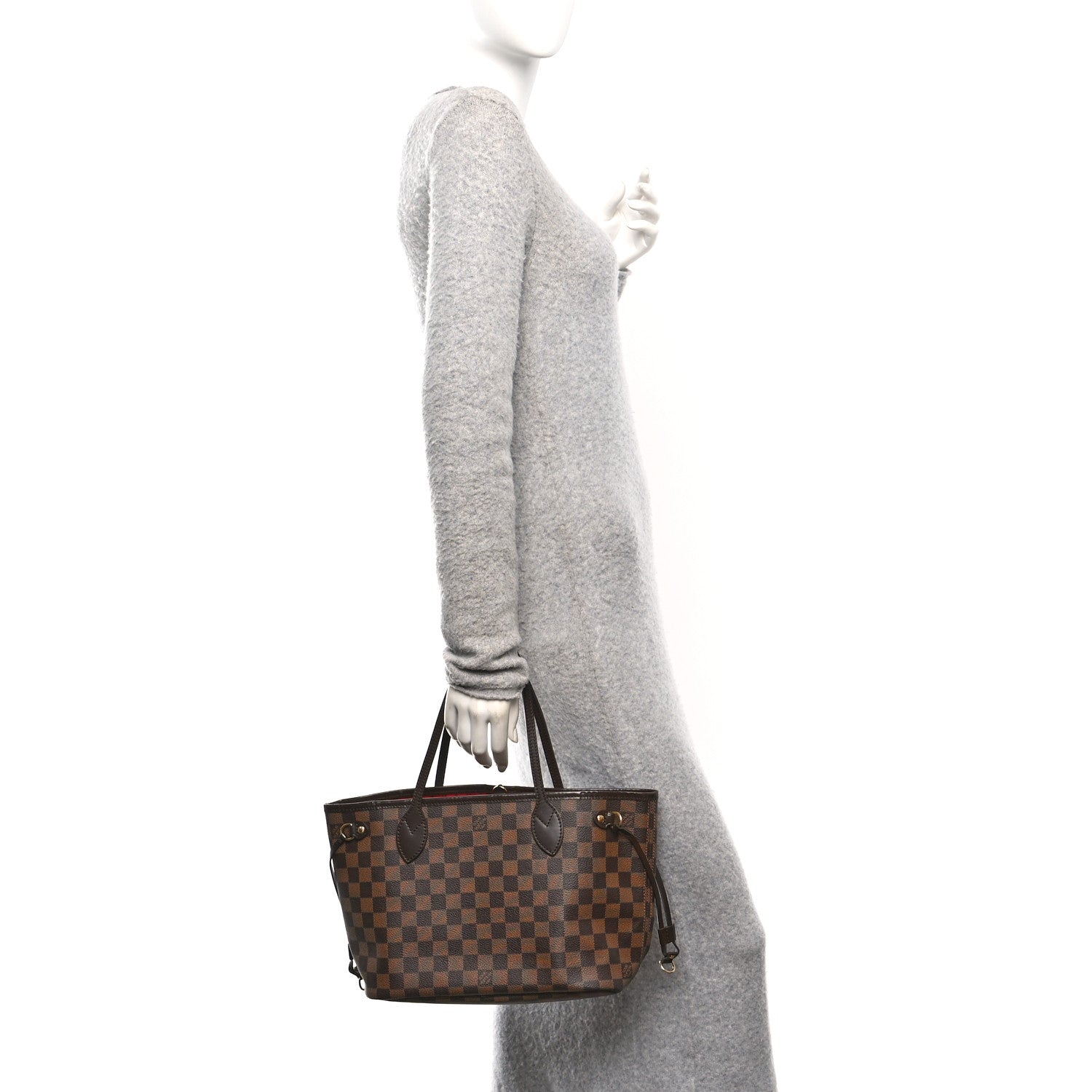 Louis Vuitton Damier Ebene Neverfull PM 2 of 9