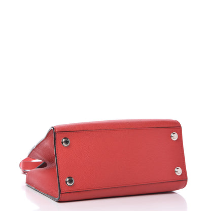 Louis Vuitton Taurillon City Steamer PM Rouge 4 of 10