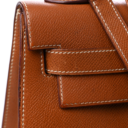 Hermes Courchevel Kelly Sellier 32 Gold 22 of 25