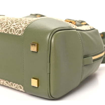 Loewe Jacquard Anagram Calfskin Amazona 19 Avocado Green 9 of 9