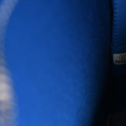 Chanel Patent Round As Earth Evening Bag Blue 7 of 10