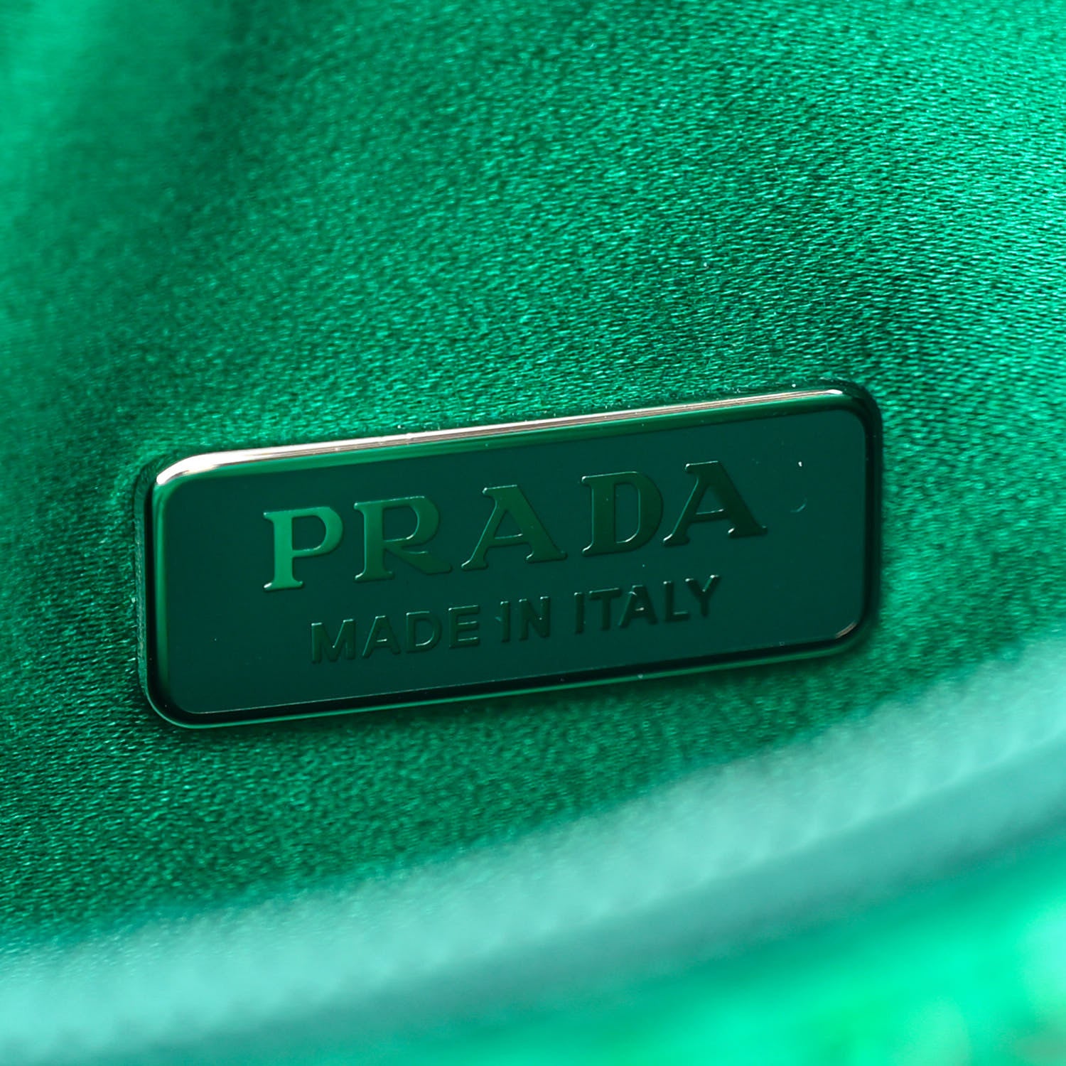 Prada Satin Crystal Mini Re-Edition 2000 Bag Mango 6 of 10
